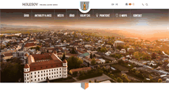 Desktop Screenshot of holesov.cz